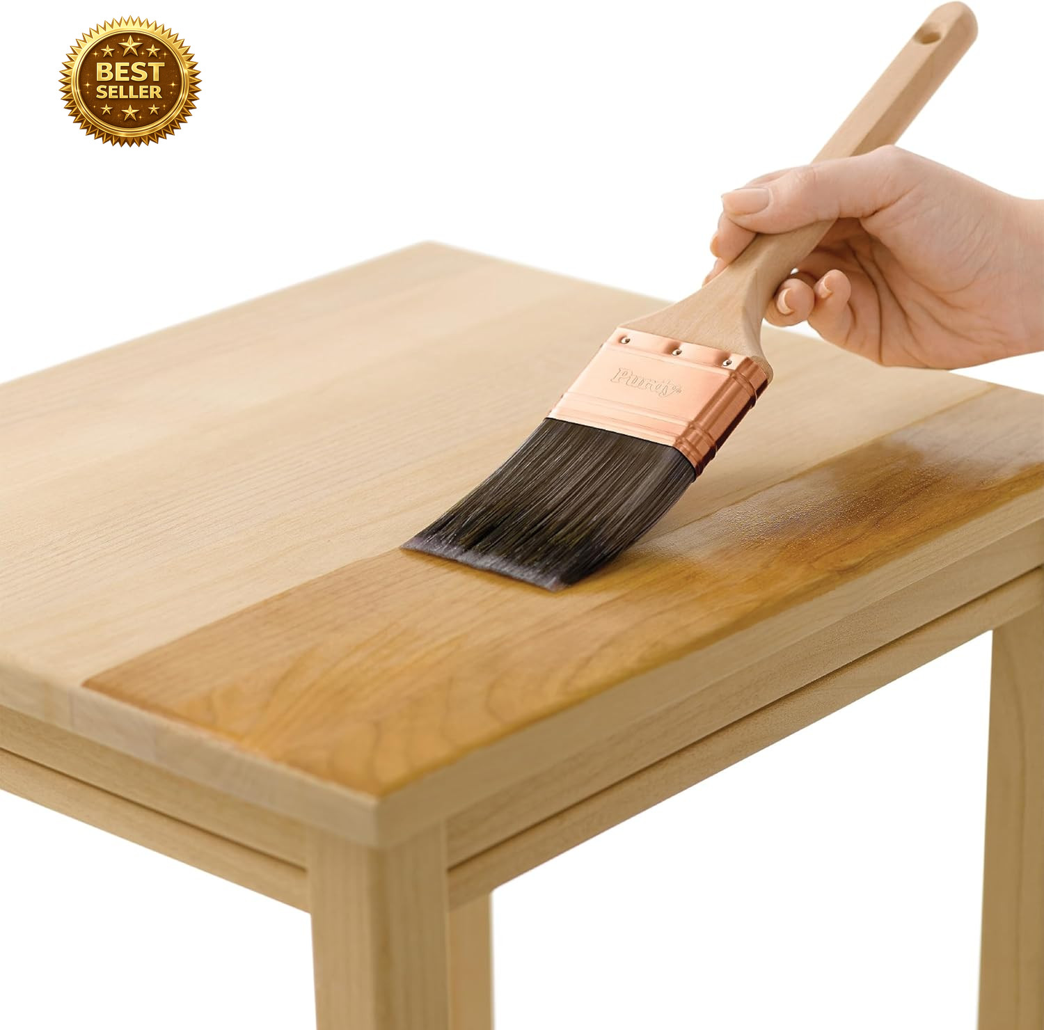 Fast Drying Polyurethane Protective Wood Finish, Clear Semi-Gloss, 1 Gallon gallery