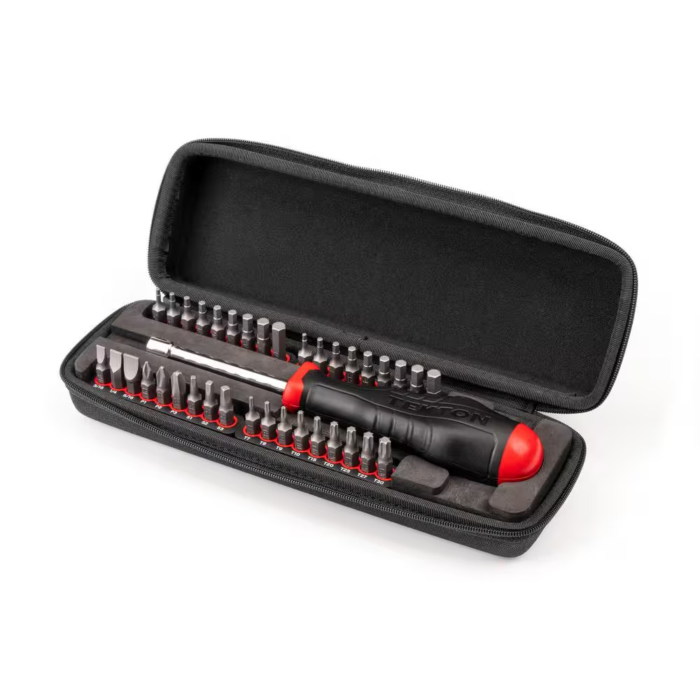 1/4 In. Bit Screwdriver and Bit Set with Case (37-Piece) gallery