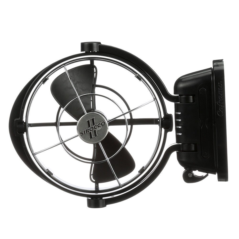 Black Caframo SEEKR Sirocco II Elite Cabin Fan Brushless Motor DC Compact Galley gallery