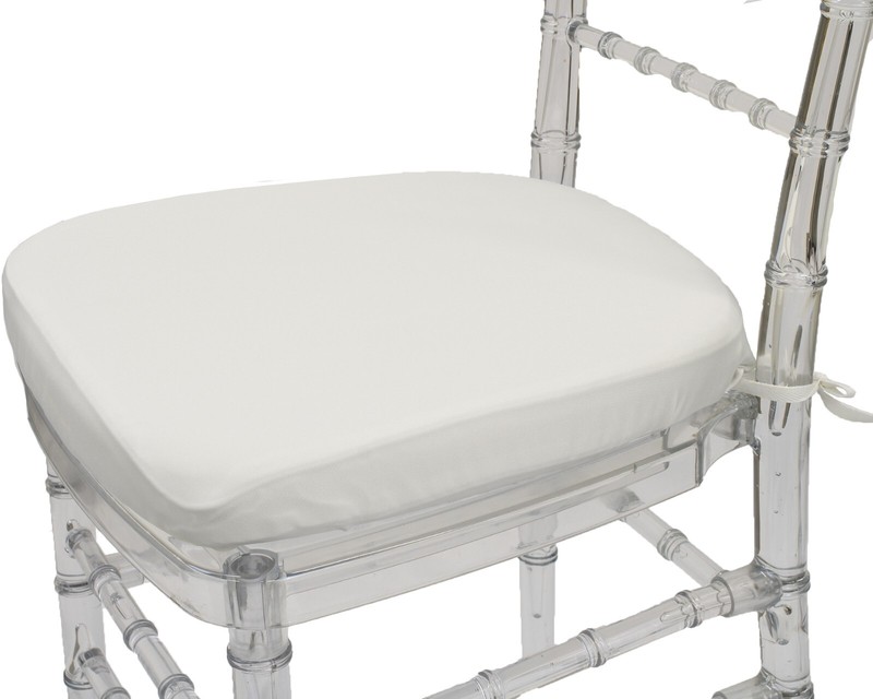 Spandex Chiavari Pad Covers - Stretch Fitted Chiavari Chair Seat Cushion Covers gallery