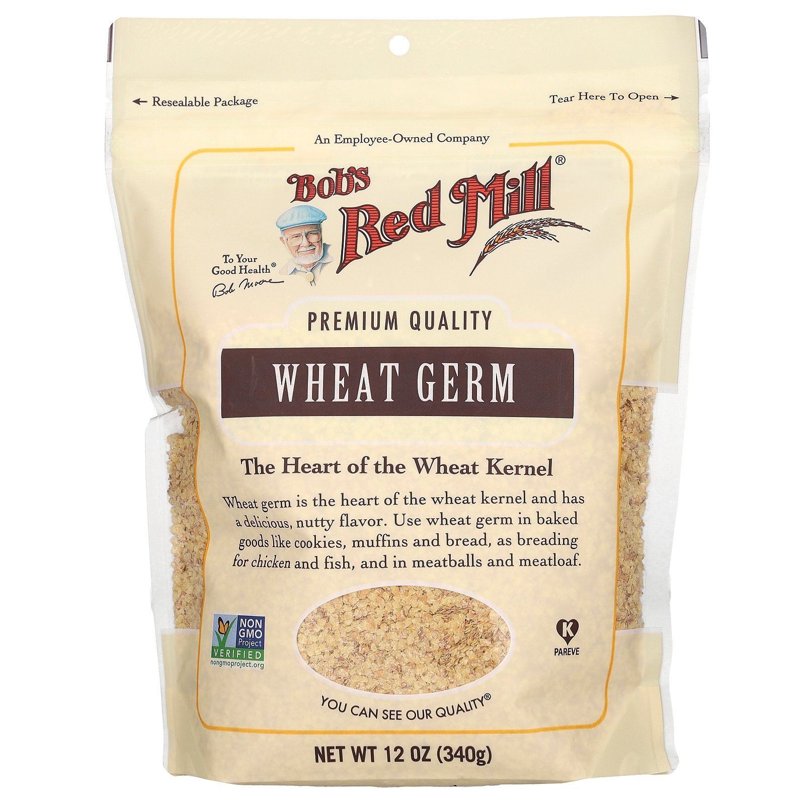 Wheat Germ, 12 oz (340 g) gallery