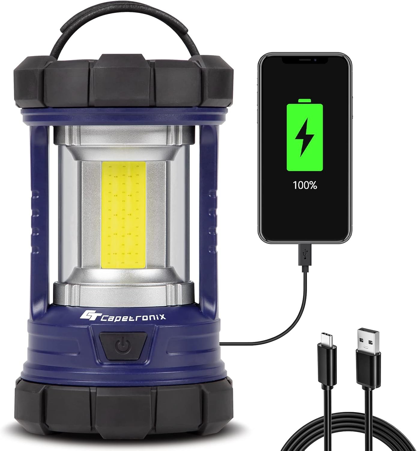 Camping Lantern, 3200LM LED Lanterns for Power Outages, 4600mAh Phone Charger & gallery