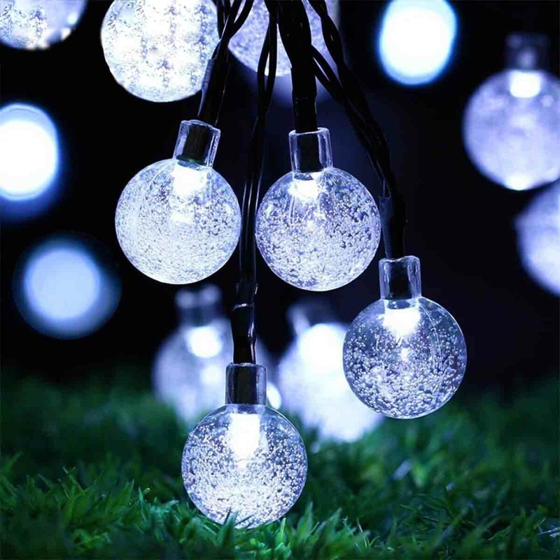 23Ft 50 LED Outdoor Solar Powered String Lights for Patio Yard Porch Party Decor gallery