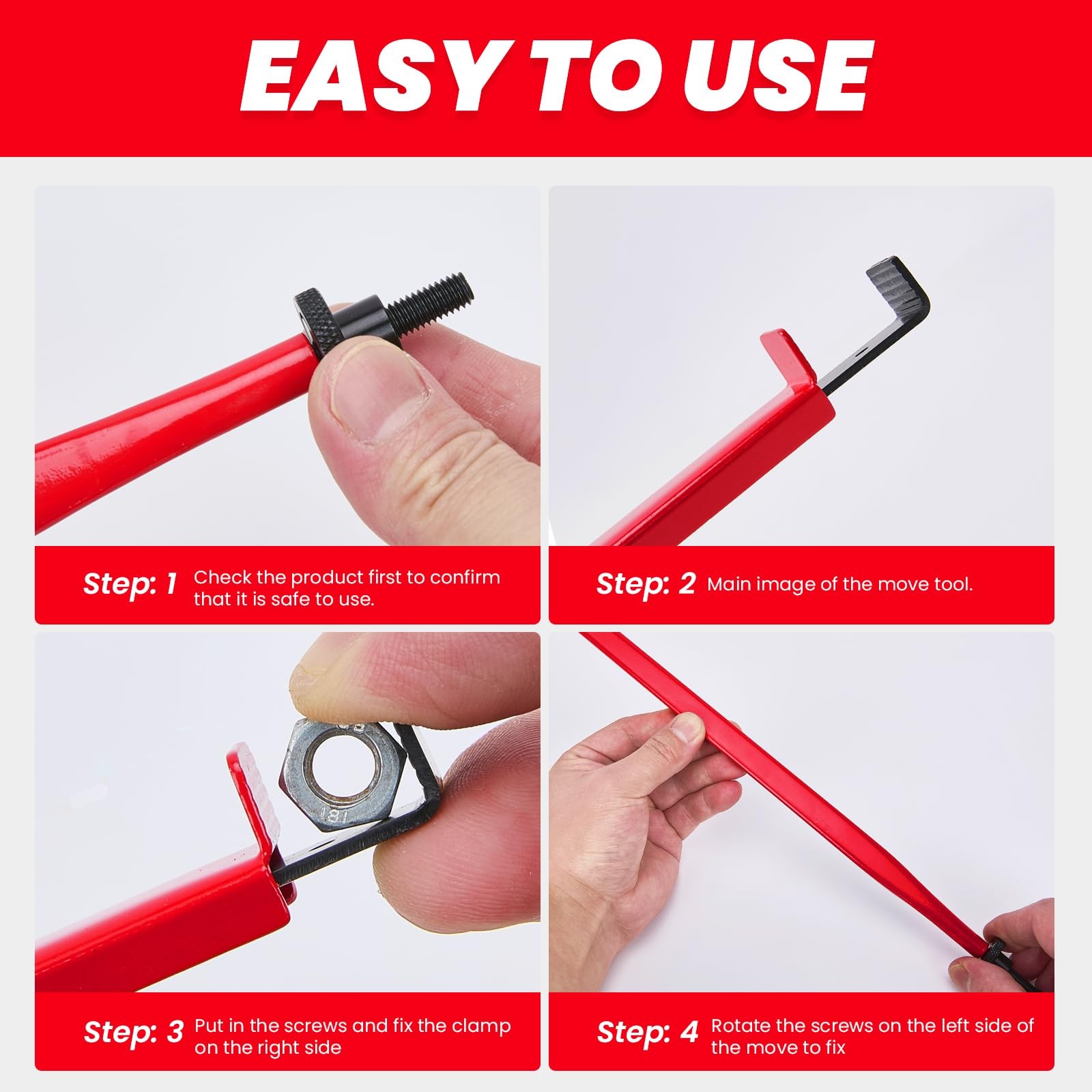 Extension Clamp Tool Manual Adjustable Nuts Bolt Holder & Hose Clamp Gripper gallery