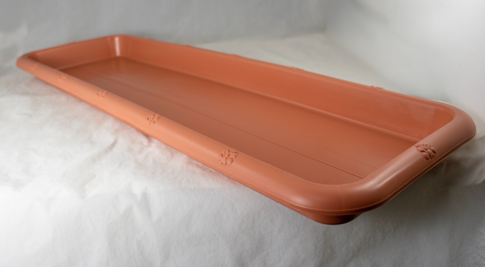 Japanese Plastic Humidity Tray for Bonsai Tree & Indoor Plants - 24"x 8"x 1.5" gallery