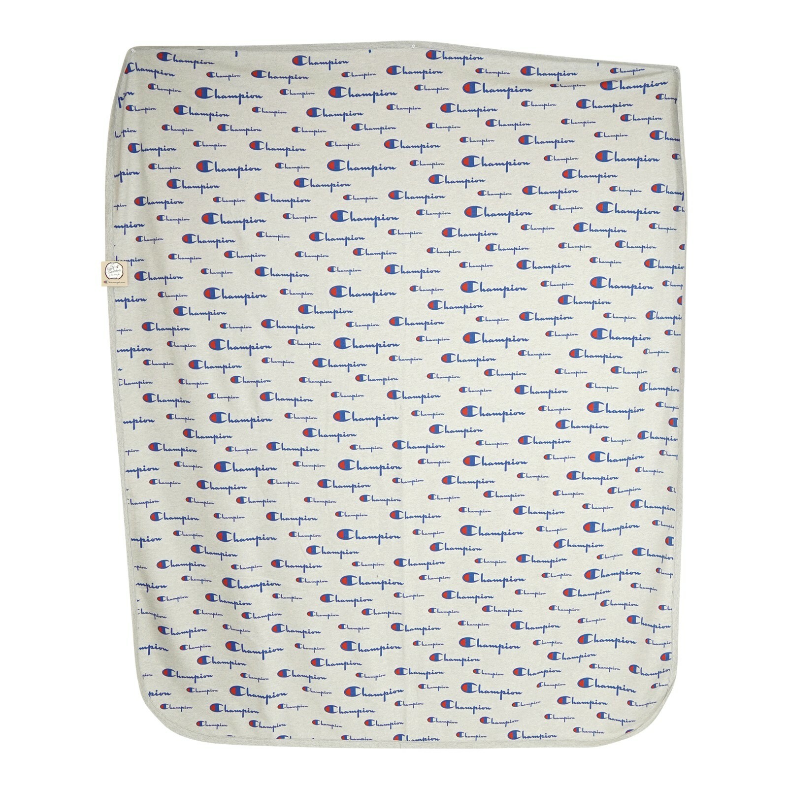 Champion LIFE Multi Scale Script Print Oxford Grey Blanket gallery