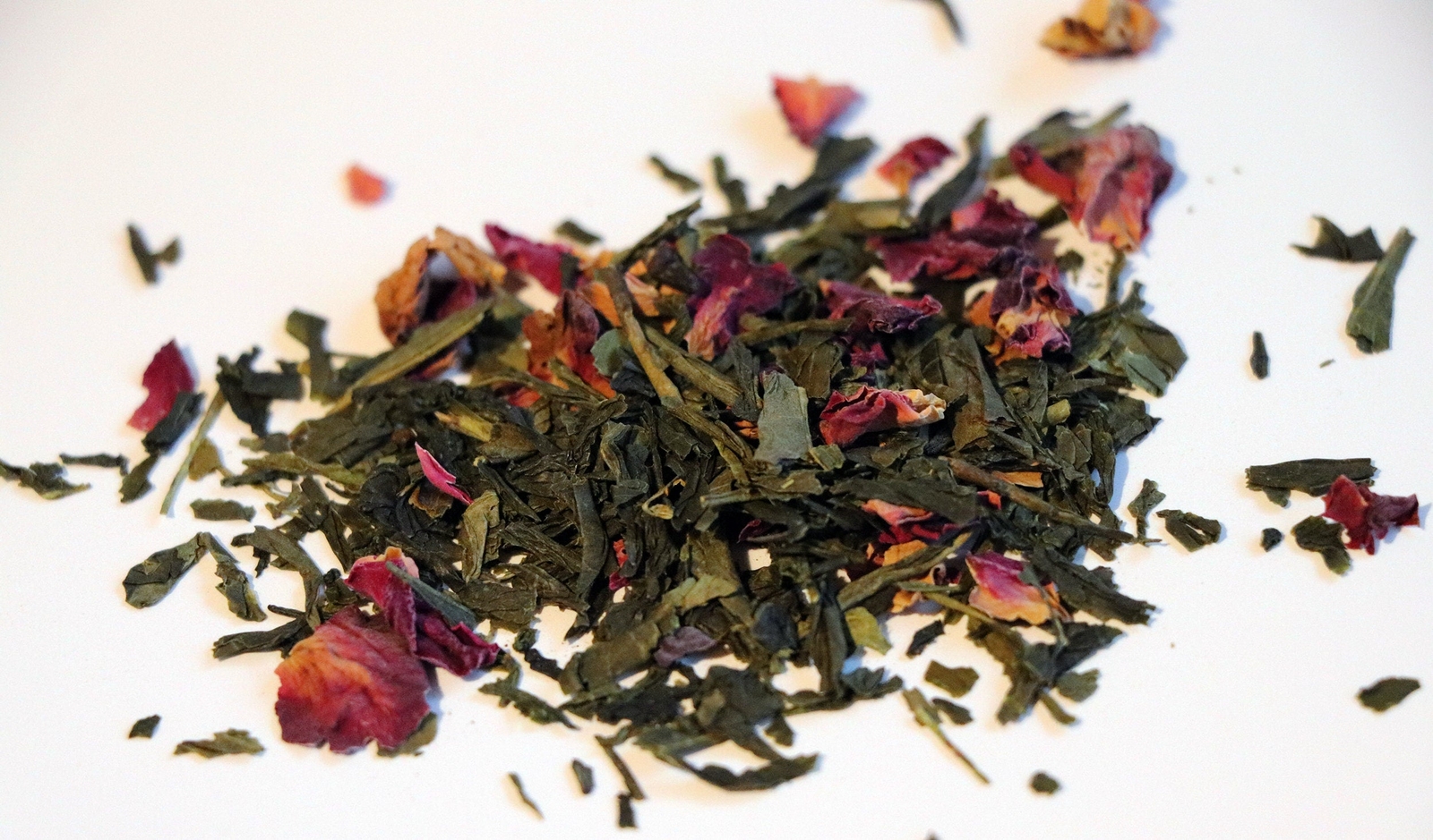 Organic Cherry Rose Sencha Green Tea gallery