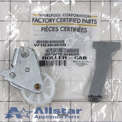 Whirlpool Refrigerator Right Front Wheel Assembly WPW10304659