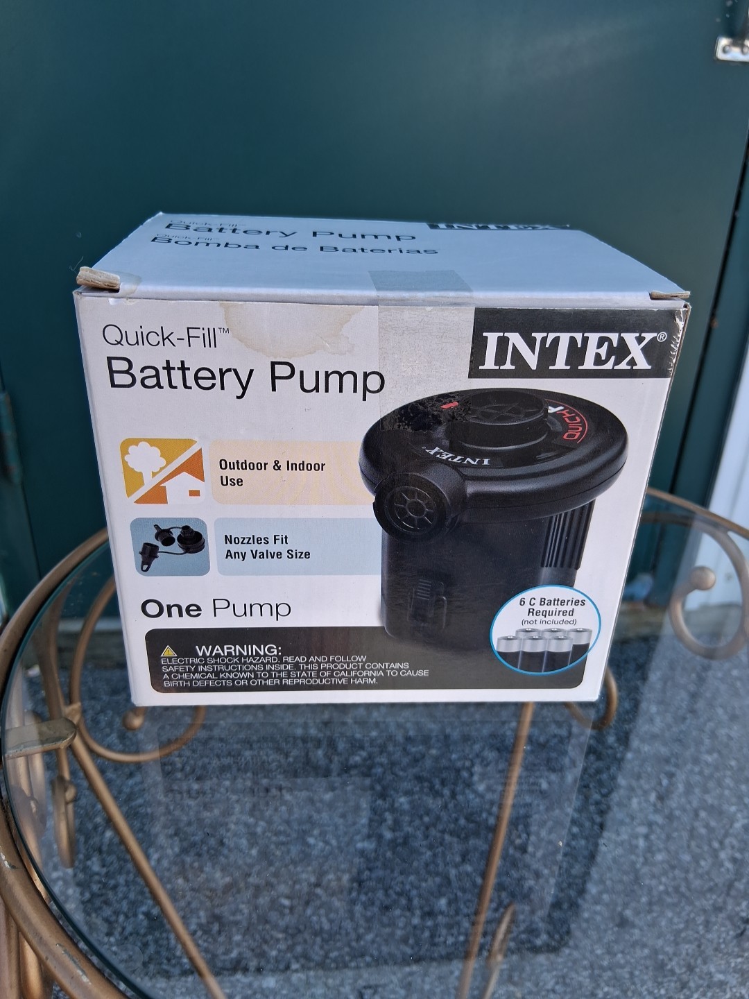 Intex Quick-Fill 6 “C” Battery Pump 68638E New gallery
