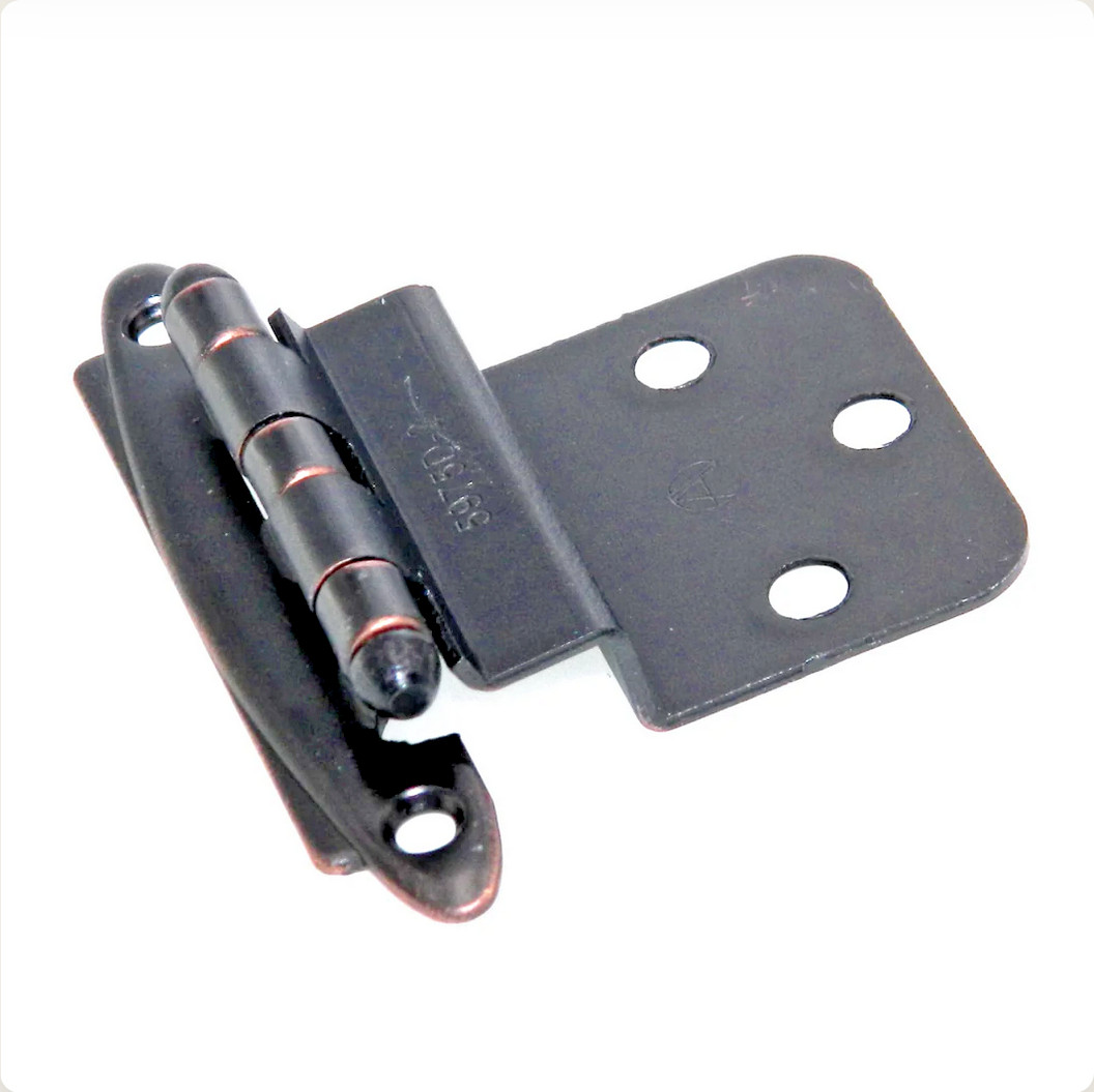 Amerock BP3417-ORB Self Closing Face Mount Overlay Hinge Oil Rubbed Bronze New gallery