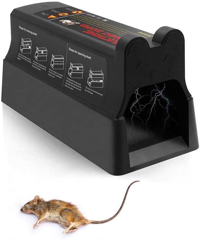 Electronic Mouse Trap Mice Rat Killer Victor Pest Control Electric Rodent Zapper