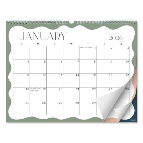 S&O Soft Seasons Wall Calendar from January 2026-June 2027 - Tear-Off Monthly gallery