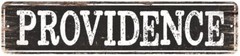 PROVIDENCE Personalized Chic Metal Sign Home Decor Cities 4×18 104180007287
