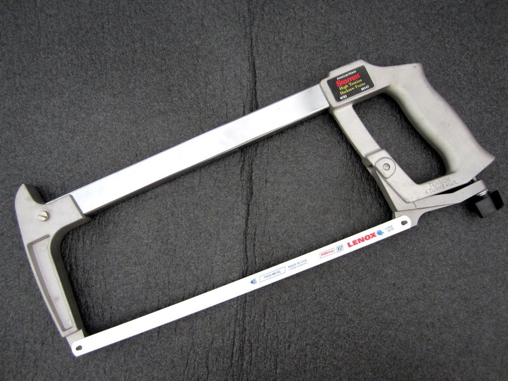 Starrett Aluminum High Tension Hack Saw K153 New Blade USA gallery