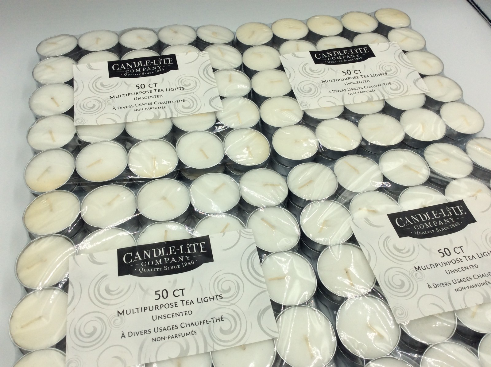 Candle-Lite Tea Lights Multipurpose Unscented Tealight Candles 🔥200 Count🔥 gallery