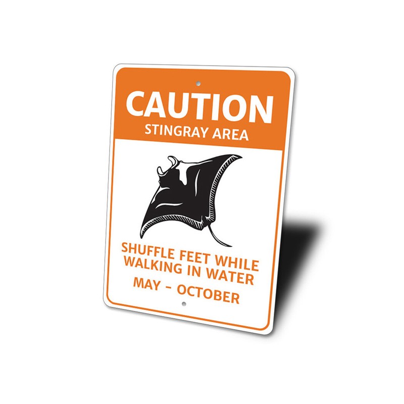 Stingray Sign, Stingray Decor, Stingray Aluminum Metal Decor Sign gallery