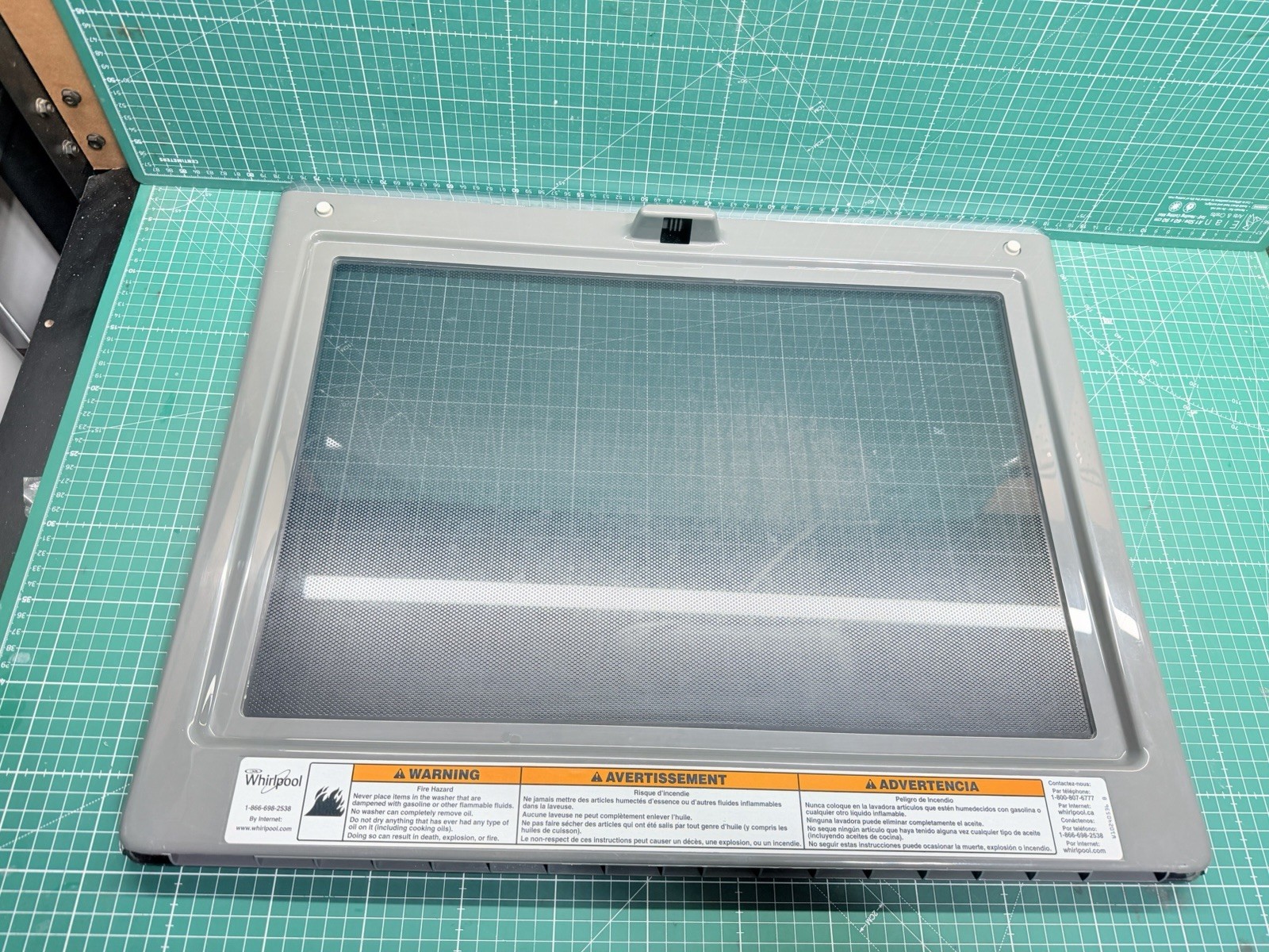 Whirlpool Washer Lid Assembly P# W11102314 W10594159 W10843826 W10843825 gallery
