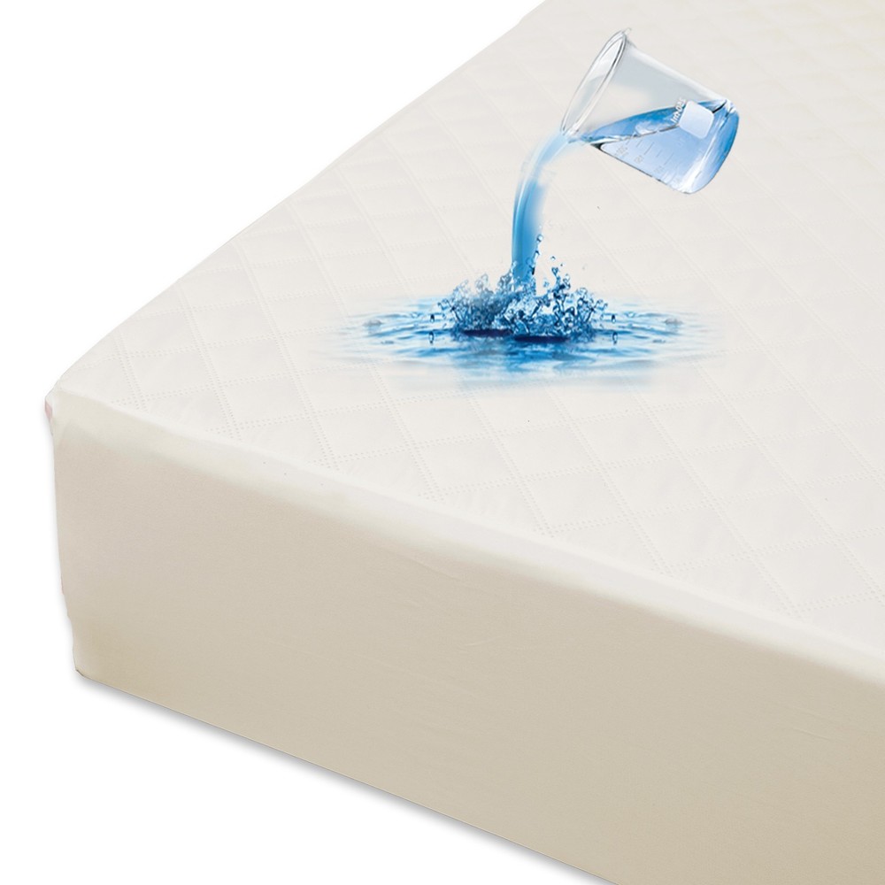 Waterproof Mattress Protector Cover Soft Deep Pocket up to 18" Quilted Cover