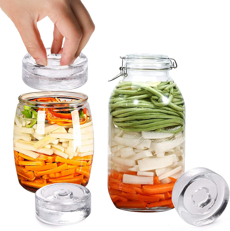 Fermentation Glass Weights 9 Pack Mason Jar Food Fermentation Tool gallery