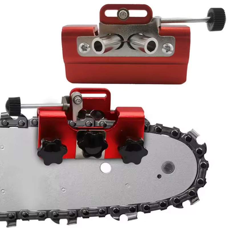 Portable Chain Saw Chain Sharpener-Precision Grinding Tool for Chain Maintenance gallery
