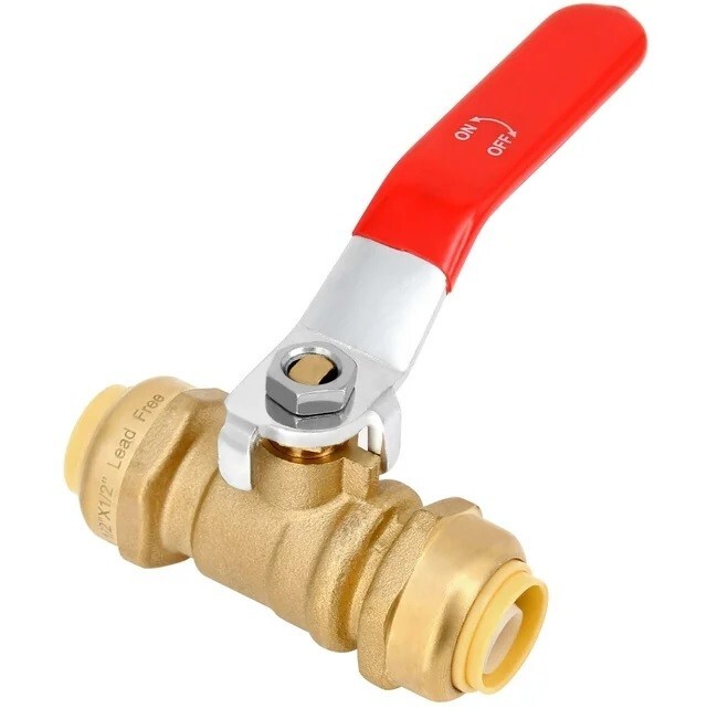 Push-to-Connect Brass Slip Ball Valve gallery