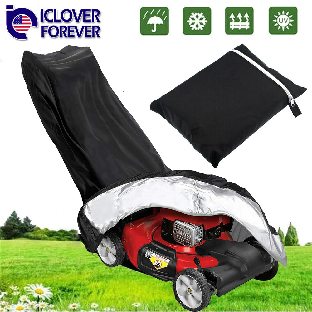 Lawn Mower Cover Waterproof Heavy Duty Anti-UV for Push Mowers Universal Fit gallery