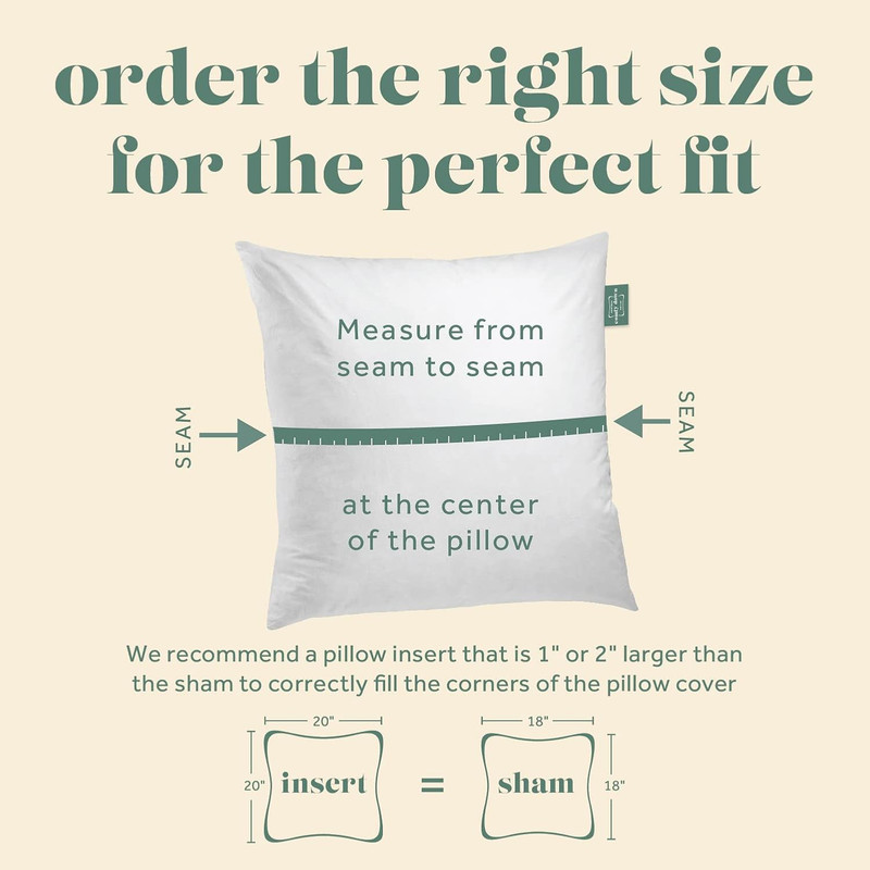 Comfydown 26X26 Throw Pillow Insert, down & Feather Fill, 100% Cotton Cover, Mad gallery