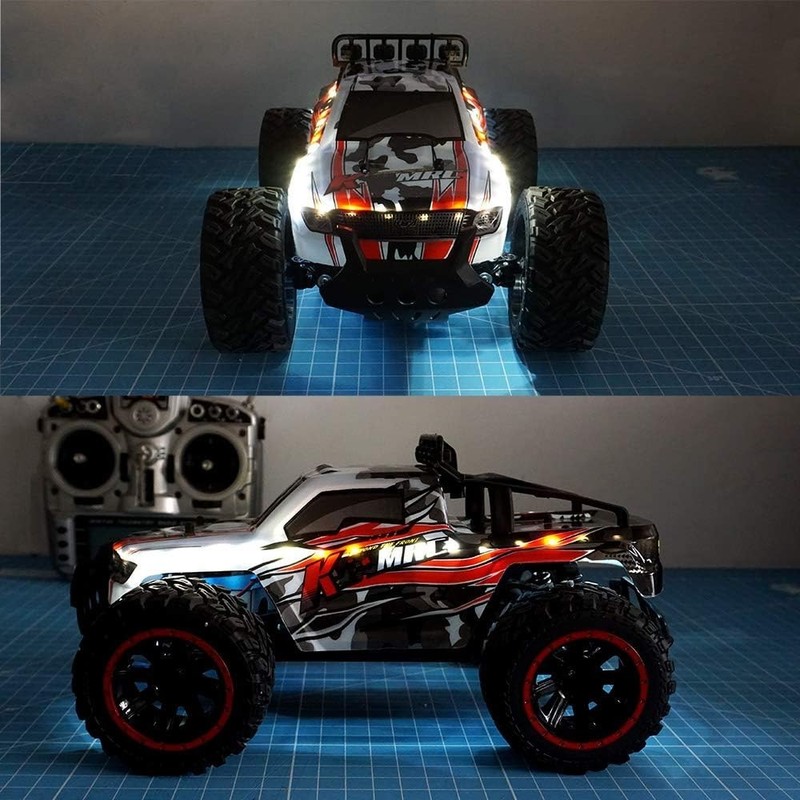 Universal LED Light Strip Kit for RC Fixed-Wing Aircraft - 2 Pieces Included gallery