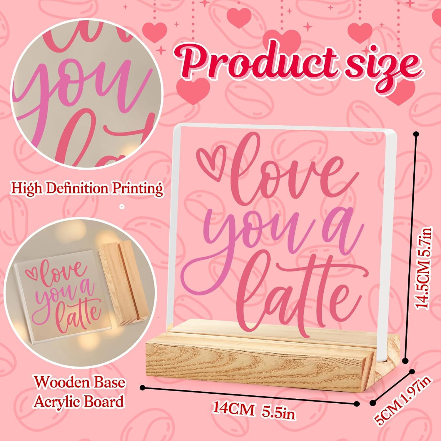 Coffee Bar Decor Sign, Coffee Station Decorations, Coffee Lover Gifts for Women gallery