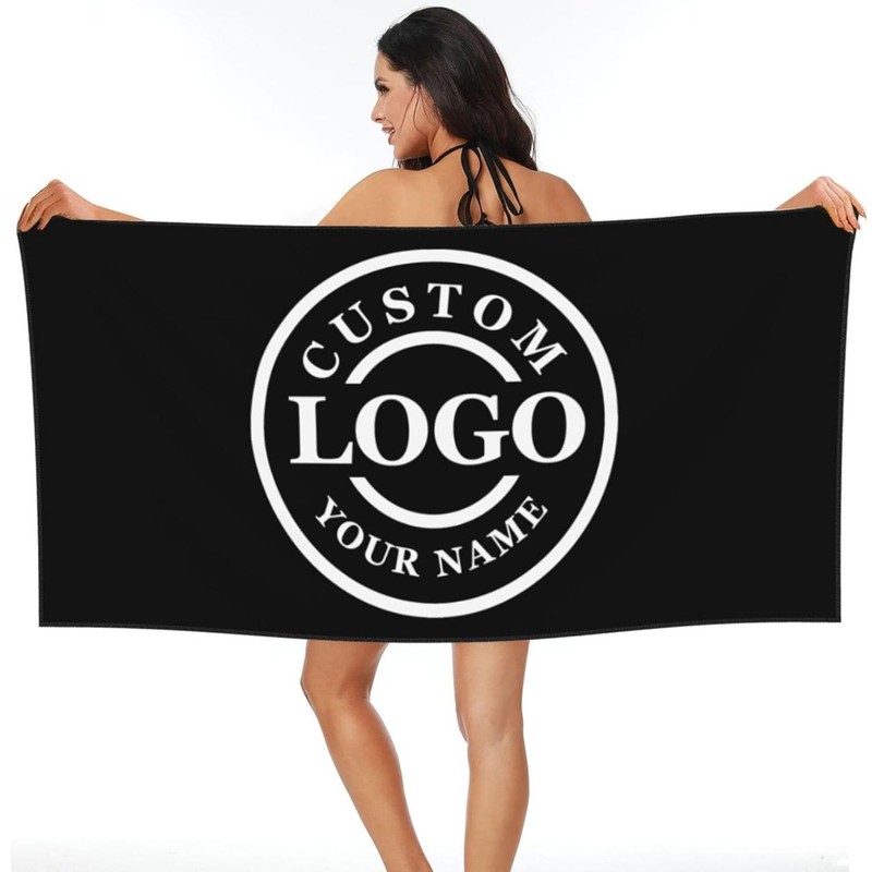 Customized Beach Towel Absorbent Quick-Drying Swimming Personalized Beach Towel√ gallery