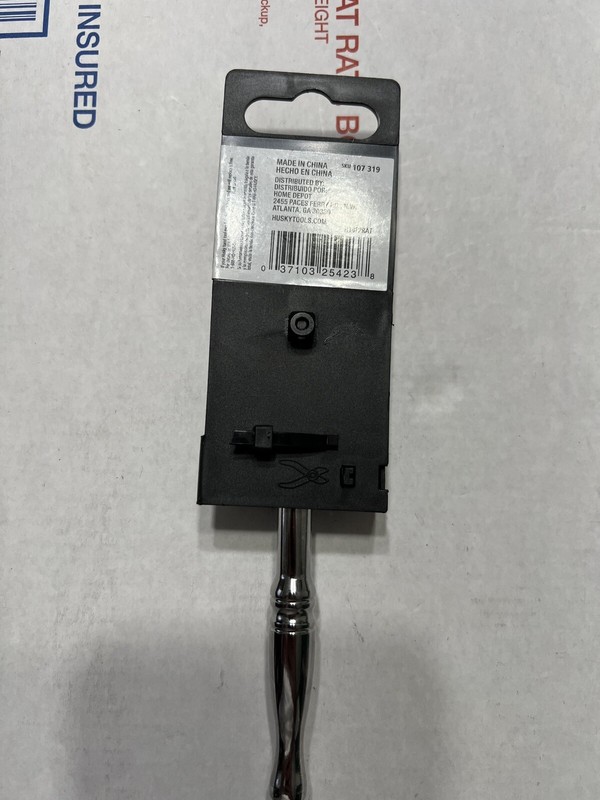 Husky Ratchet Low Profile Quick Release Tool 1/4 In Full Polish SHIPS FREE!! gallery