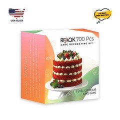 700pcs Cake Decorating Kit – Baking Supplies Icing Tips Tools Set