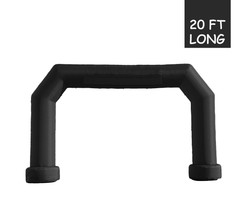 20Ft Inflatable Event Arch with built-in blower – Black