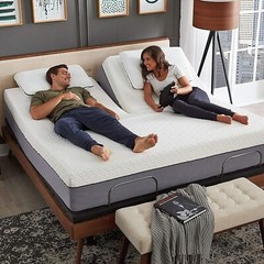 Top Split sheets set for Adjustable Mattresses 1900 Threads Split Flex Top King