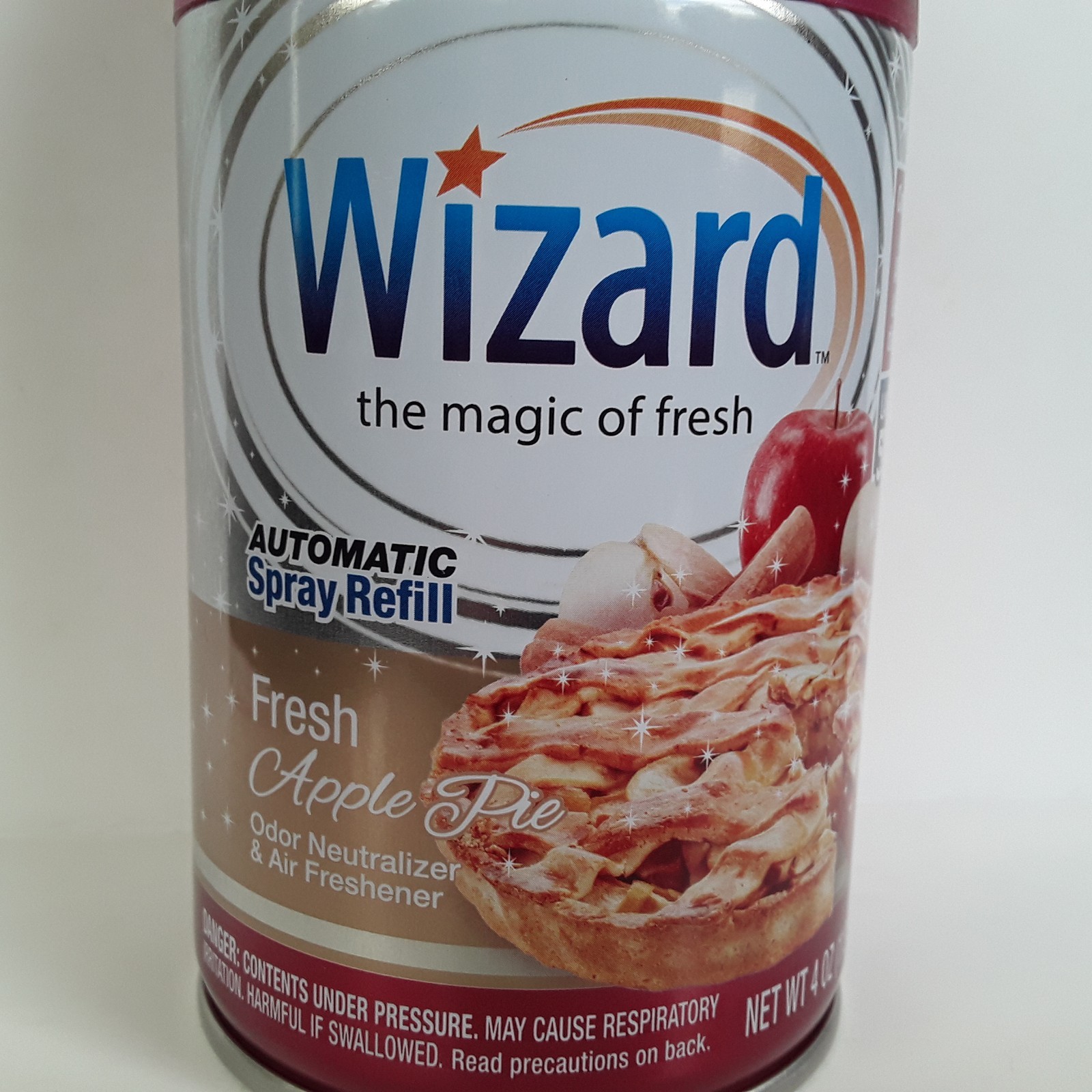 Wizard Automatic Spray Refill-Fresh Apple Pie- Lot of 4, Last Up To 50 Days gallery
