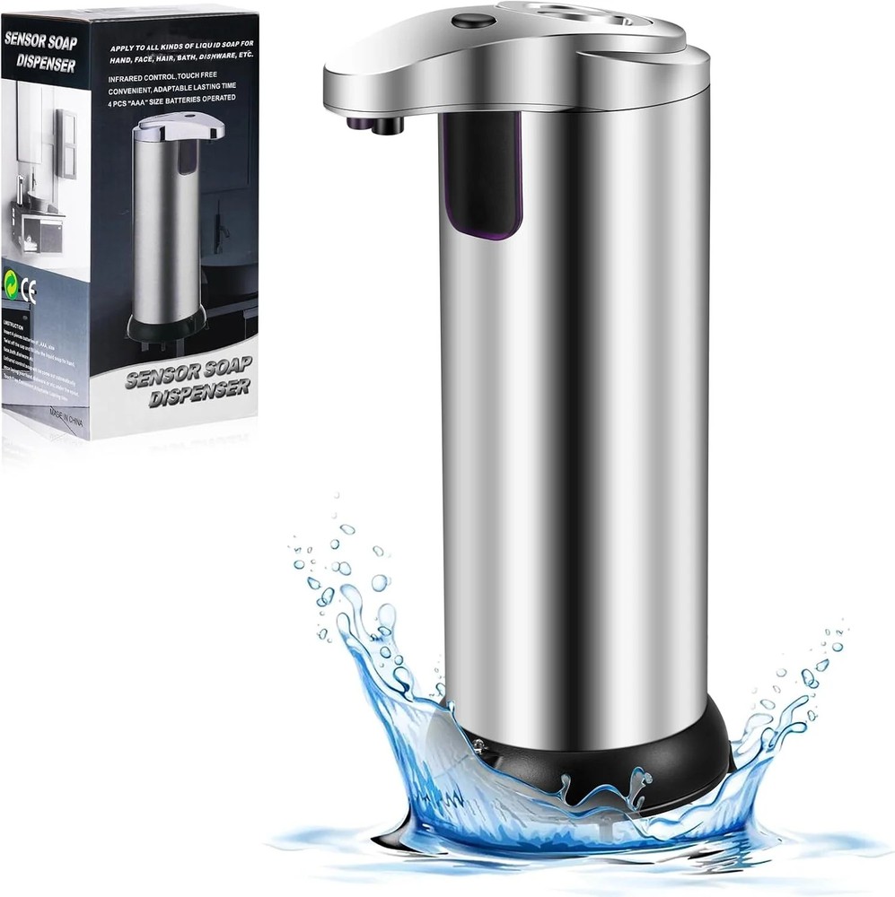 Automatic Touchless Soap Dispenser - 9.47 oz / 280 ml Infrared Sensor Liquid Soa