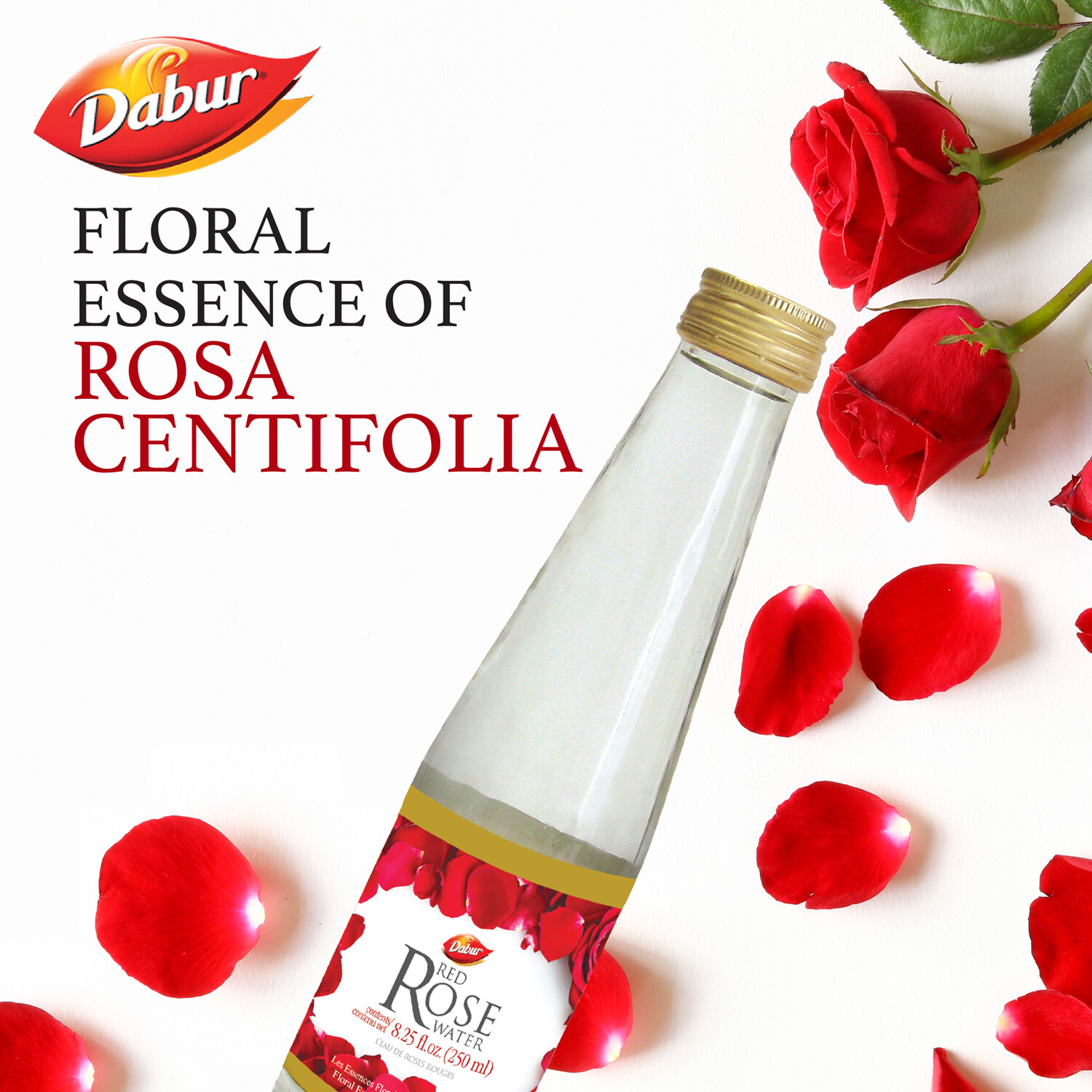 Dabur Red Rose Water - 250ml gallery