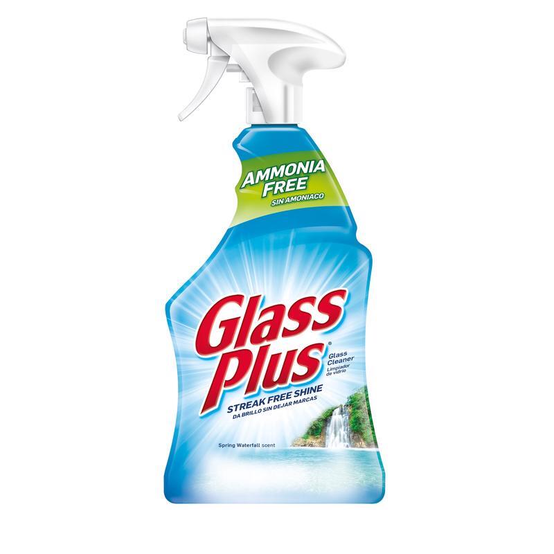 Glass Plus 1920089331 No Scent Multi-Surface Liquid Cleaner 32 oz. (Pack of 9)