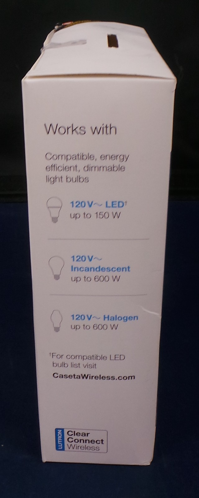 Lutron P-PKG1W-WH-R Caseta Smart Lighting Dimmer Switch And Remote NEW gallery