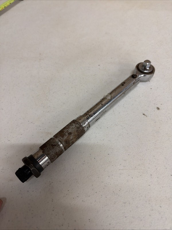 3/8 " dr MICROMETER CLICK TORQUE WRENCH TOOL 120-960 inch pounds / newton metric gallery