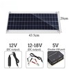 20W-1000W Solar Panel 12V Solar Cell 100A Controller Solar Panel Kit For Outdoor gallery