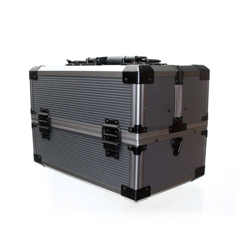 Cantilever Hobby Toolbox Lockable Carry Strap 3 Tier Adjustable Tray Sections gallery