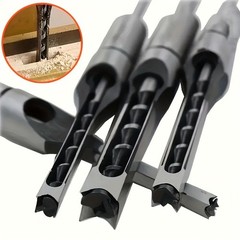 Woodworking Square Hole Drill Bit Set – Durable for Wood Drilling Projects