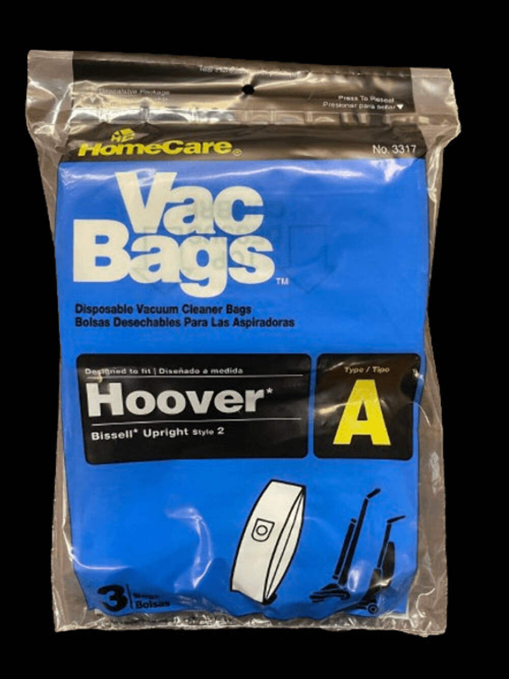 VacBagsUSA® Replacement Vacuum Cleaner Bags For Hoover® Style A gallery