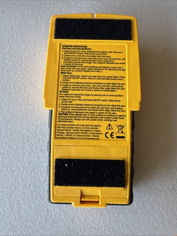 ZIRCON CONTRACTORS MULTISCANNER PRO -- stud, metal and ac scan gallery
