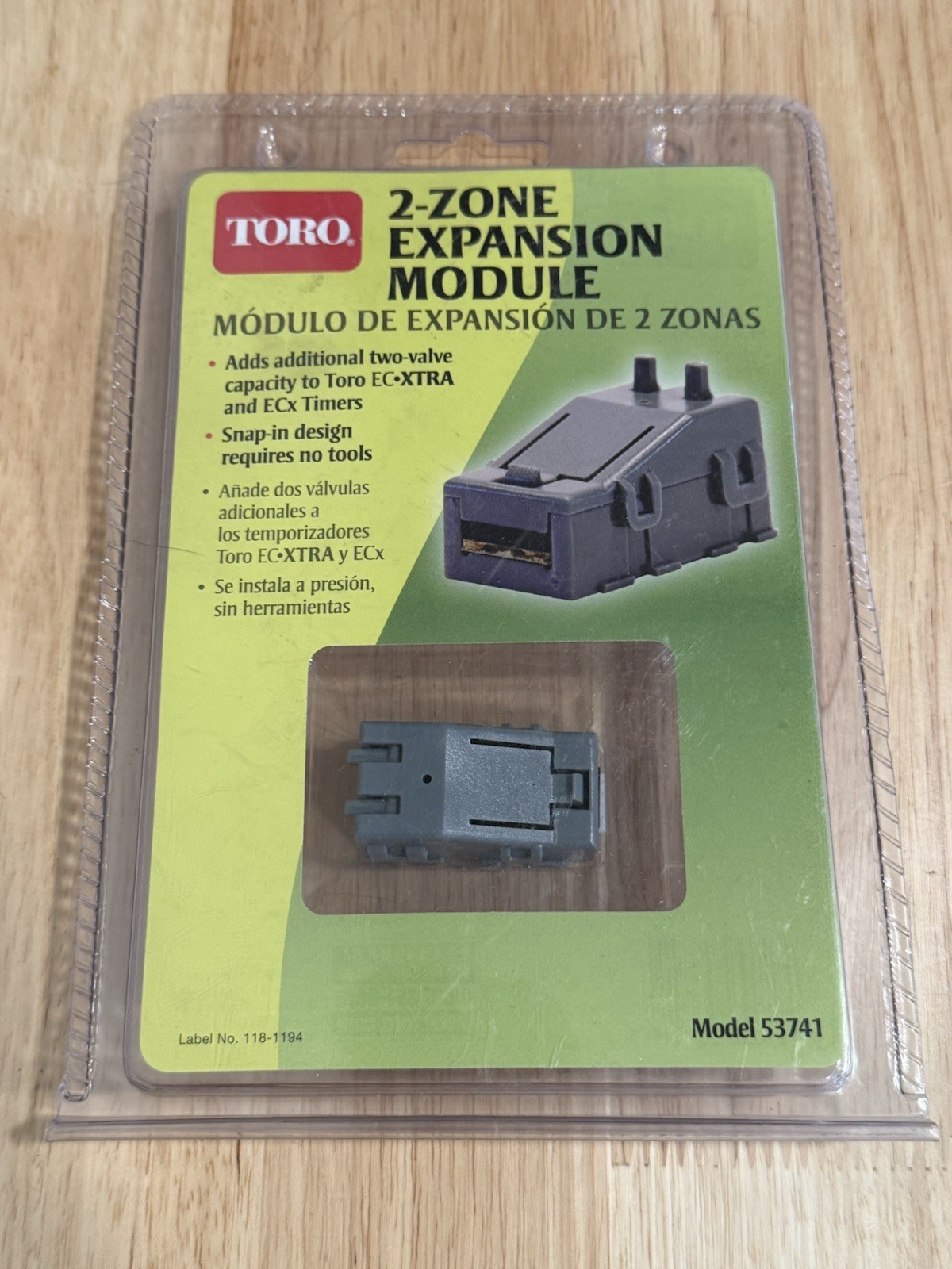 Toro 53741 ECX 2-Zone Expansion Module Timer Sprinkler Water Greenskeep Sealed gallery