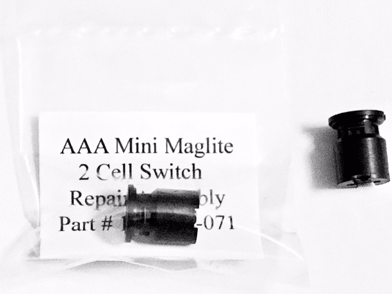 AAA 2 Cell Mini Maglite Repair Switch Assembly Part # 108-000-071 gallery