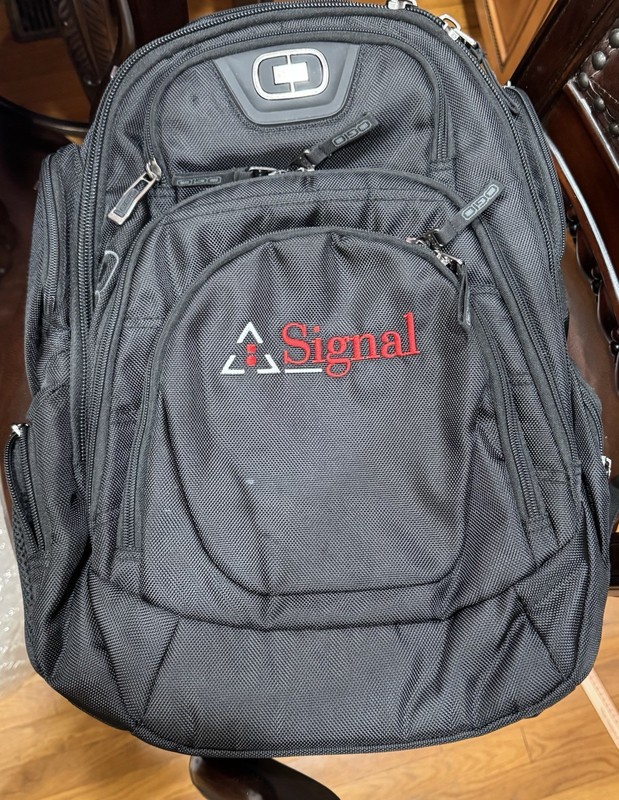 OGIO Stratagem Black Backpack Multiple Compartments Laptop Sleeve