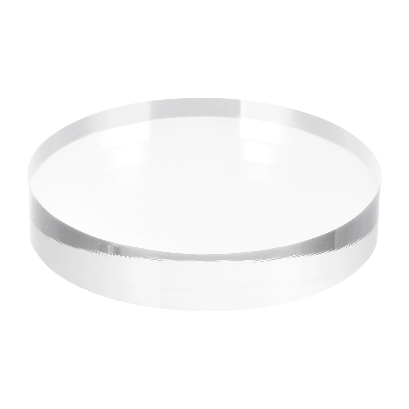 Clear Acrylic Solid Cylinder Round Display Riser, 0.6 Inches x 3.1 Inches gallery