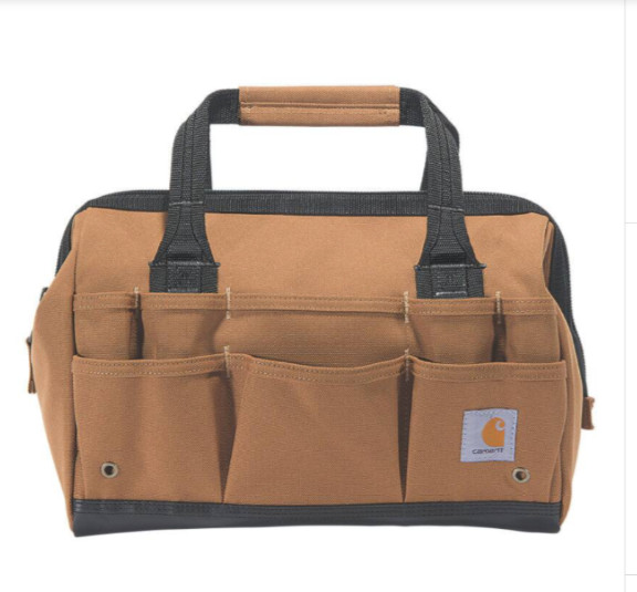 Carhartt 14 Inch Heavyweight Tool Bag with 26 Pockets, NWT gallery